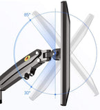 Dual Monitor Arm Bracket / Monitor Support with Double Arms / Dual Monitor Desk Stand / Monitor Mount / International Vesa Compatible NB H-180