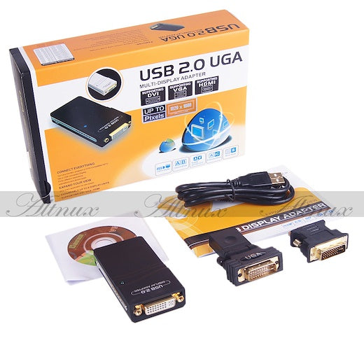 USB2.0 UGA Multi-Display Adapter