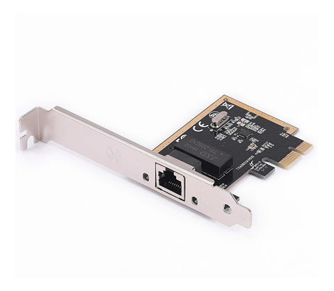 PCIe 1x a RJ45 10/100/1000 Mbps Adaptador de Red con Realtek RTL8111E