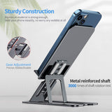 Mobile/Tab Stand - Slender Slim Folding Desktop Metal Stand $18.00 / Offer for 2 Set $35.00